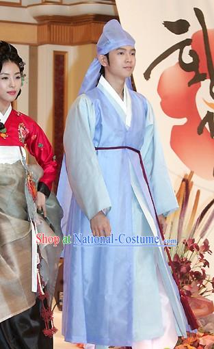 Ancient Korean Students Costumes Set