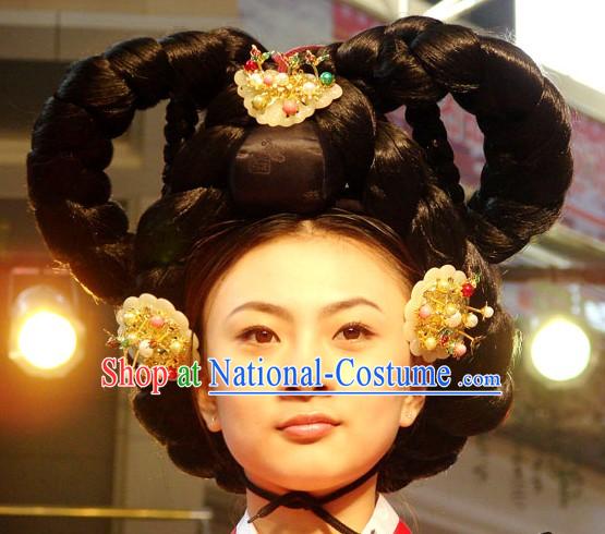 Traditional Korean Palace Princess Wig Set