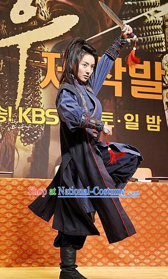 Ancient Korean Kung Fu Costumes Set