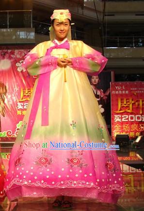 Traditional Korean Wedding Dress for Bride