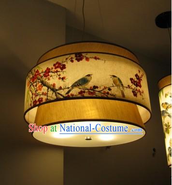 Chinese Traditional Original Plum Blossom Painting Chandelier