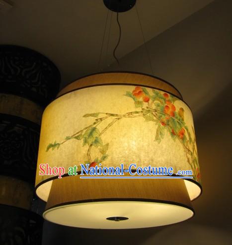 Chinese Traditional Original Plum Blossom Painting Chandelier