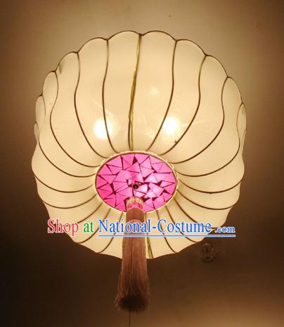 Chinese Handmade Large Lotus Ceiling Lantern