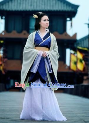 Chinese Ancient Beauty Costume Complete Set