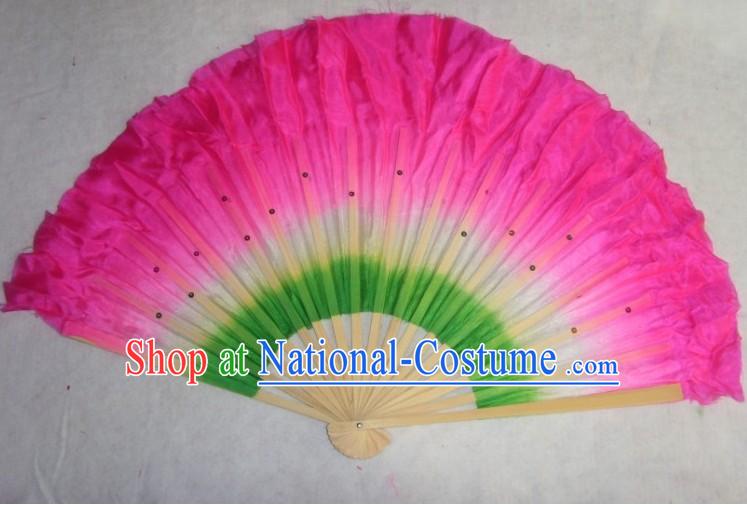 Supreme Chinese Silk Dance Fan with Sequin