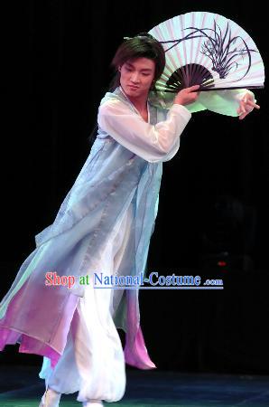 Chinese Fan Dance Costume for Men