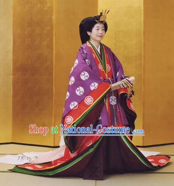 Japanese Princess Kimono Costume Complete Set