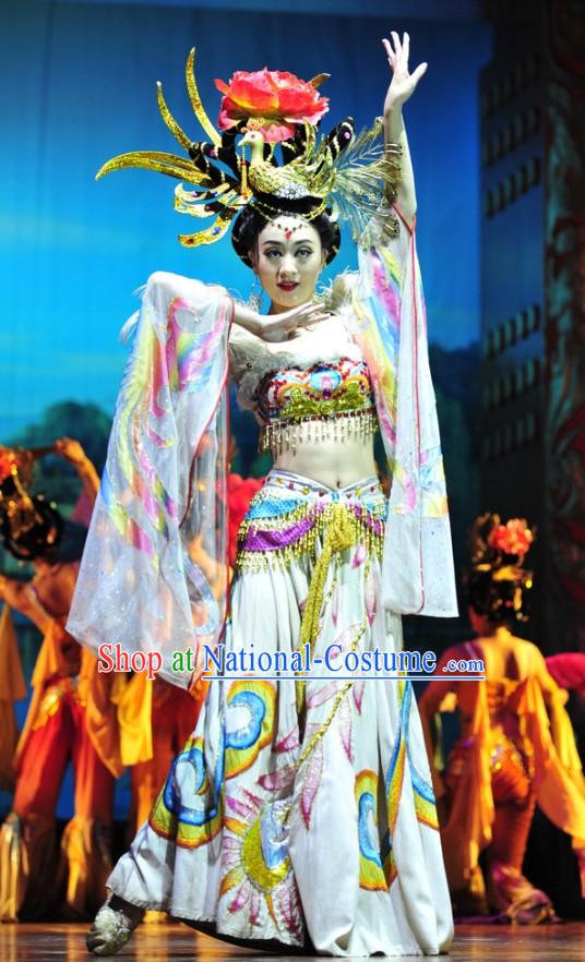 Chinese Empress Phoenix Dance Costume Complete Set