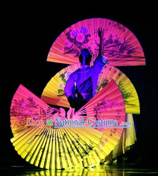 Large Chinese Stage Performance Fan