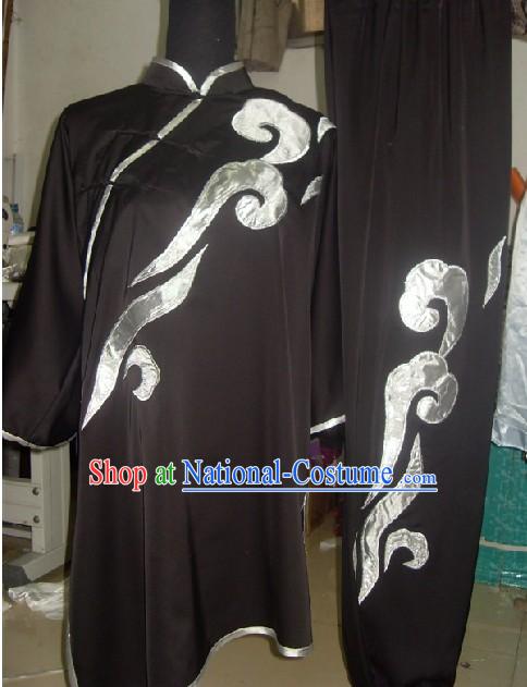 Professional Kung Fu Competition Silk Uniforms