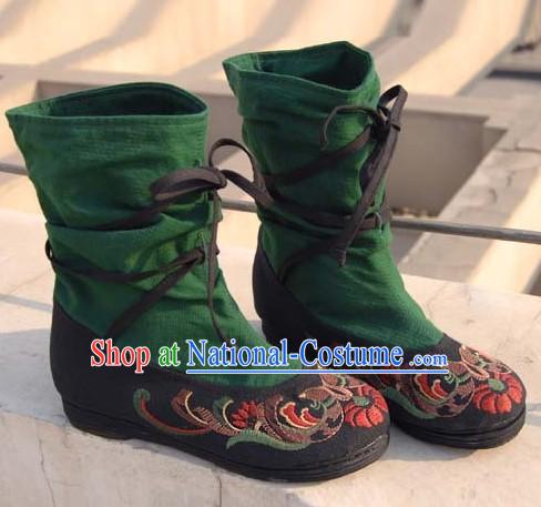 Traditional Chinese Ethnic Boots