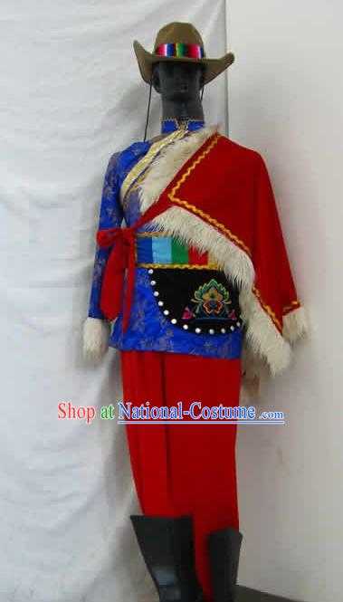 Chinese Nationality Dance Costume for Men