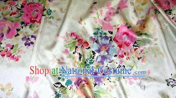 Traditional Chinese Silk Cheongsam Fabric