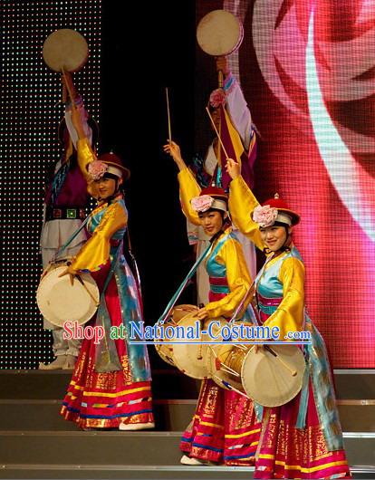 Traditional Korean Dance Costumes Complete Set