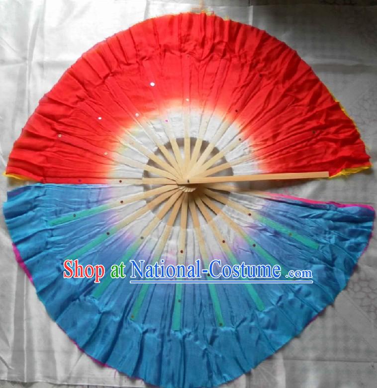 Chinese Double Sides Silk Fan