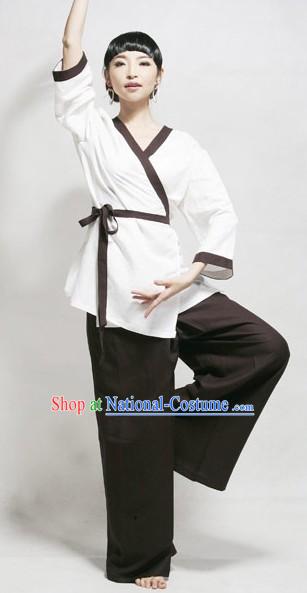 Chinese Cotton Tai Chi Kung Fu Clothing for Women