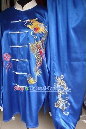 Chinese Kung Fu Master Dragon Uniform for Men