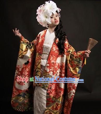 Japanese Princess Wedding Kimono Complete Set