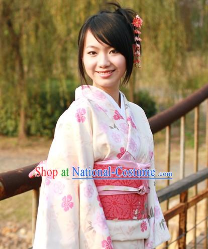 Traditional Japanese Kimono Hair Decoration Set