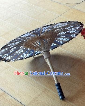 Traditional Chinese Blue and White Decoration Umbrella