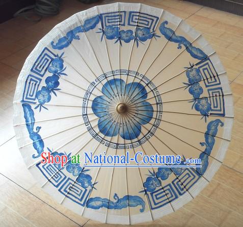 Chinese Traditional Original Painting Umbrella Collectible