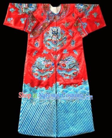 Chinese Beijing Opera Embroidered Dragon Costume