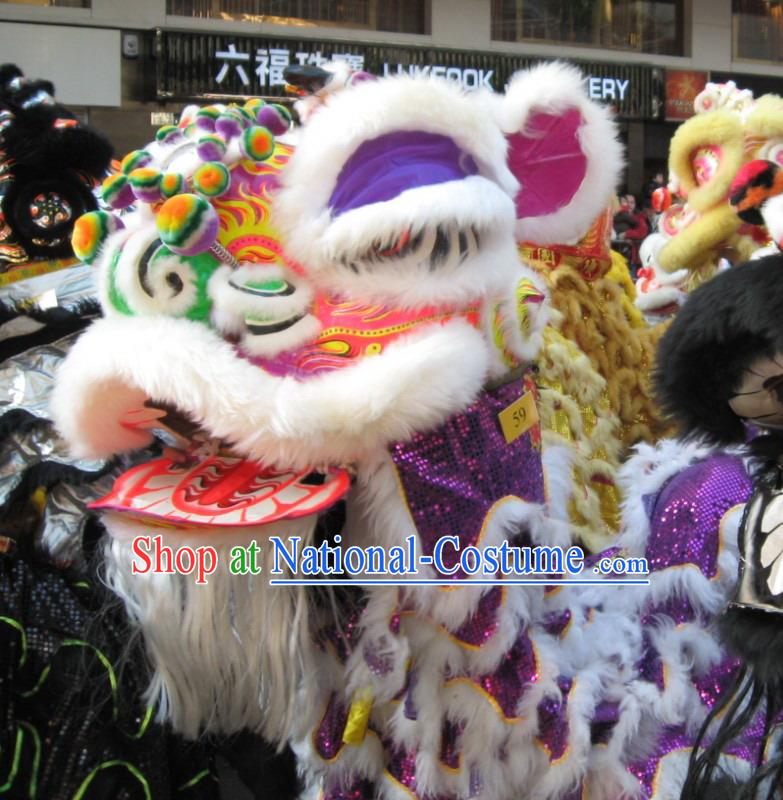 Traditional FUT SAN Lion Dance Costume Complete Set