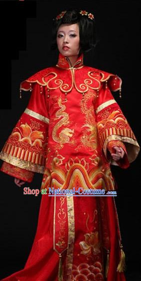 Chinese Classic Wedding Dress for Brides