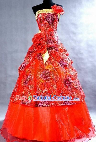 Mandarin Lucky Red Wedding Veil for Brides