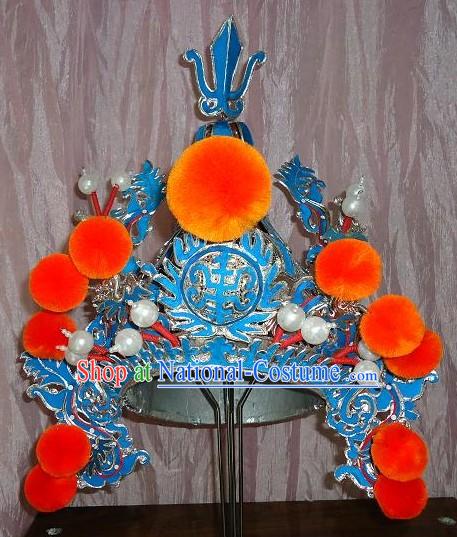 Peking Opera Wusheng General Helmet for Men