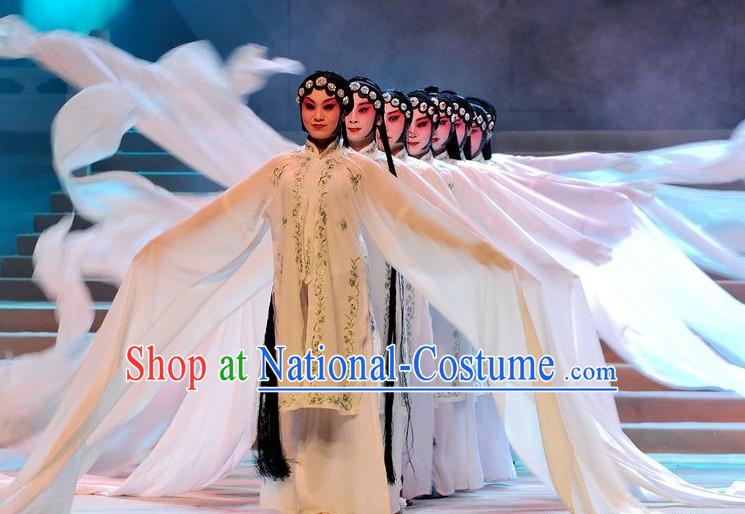 Chinese Peking Opera Long Sleeve Dance Costume for Women