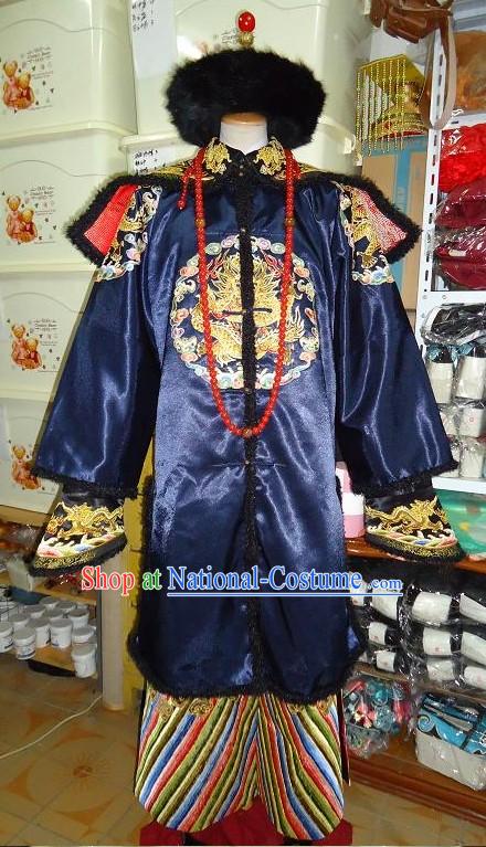 Ancient Chinese Highness Princess Clothing and Coronet Complete Set