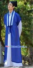 Xu Xian White Snake Legend Male Costume and Hat Complete Set