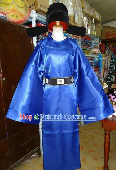 Ming Dynasty Government Official Costume and Hat