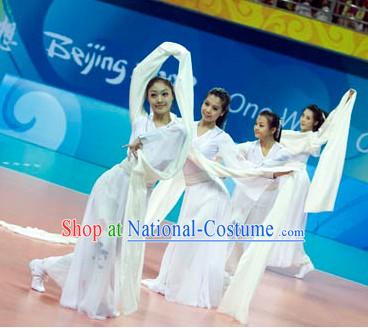 Chinese Classical Water Sleeve Dance Costume for Women