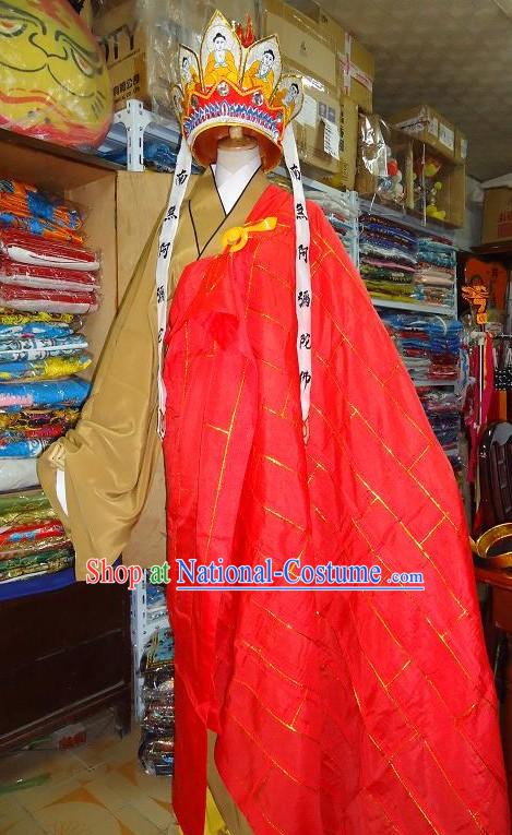 Ancient Chinese Tang Seng Monk Costume