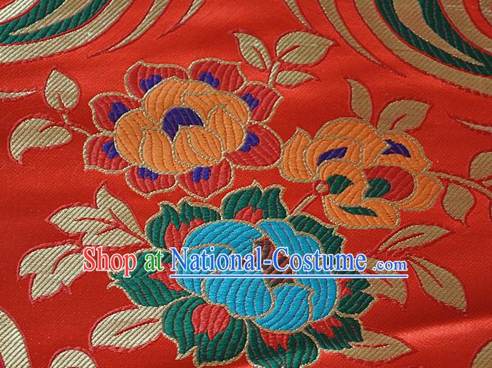 Traditional Chinese Tibetan Brocade Fabric