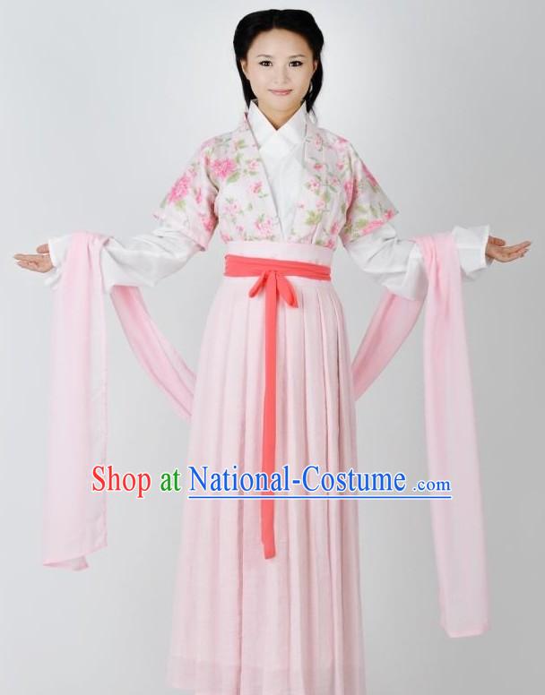 Ancient Chinese Imperial Palace Lady Clothing Complete Set