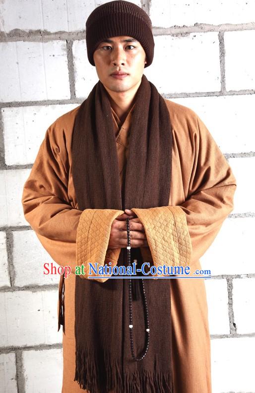 Traditional Chinese Meditation Winter Warm Clothing for Men