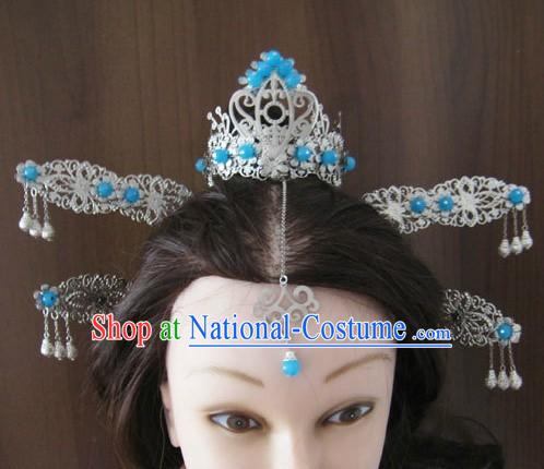 Ancient Chinese Handmade Princess Hair Accessories Set for Women