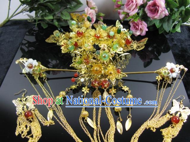 Ancient Chinese Royal Wedding Hair Accessories