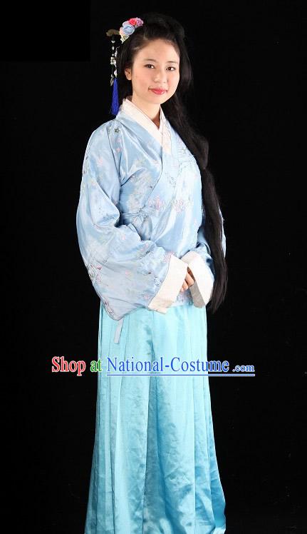 Ming Dynasty Women Clothing Complete Set