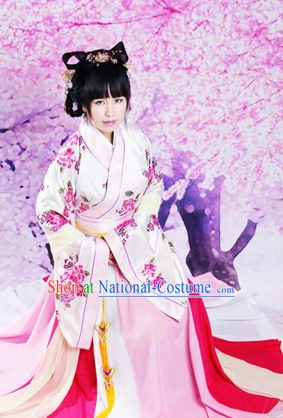 Ancient Chinese Princess Hanfu Clothing Complete Set