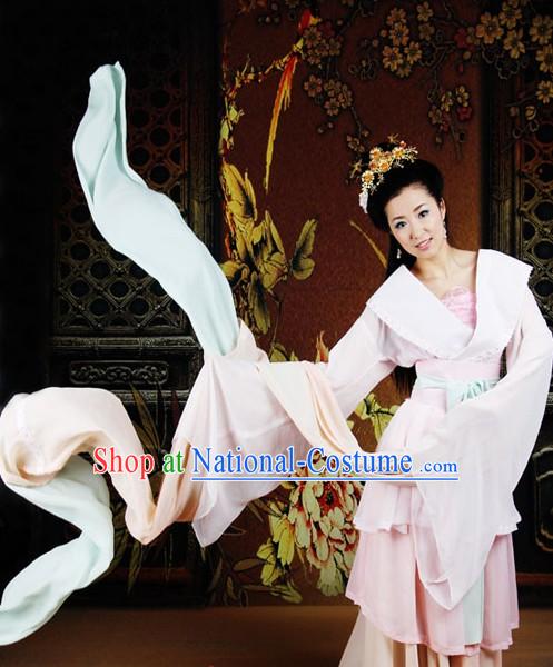 Ancient Chinese Royal Palace Dancer Costume Complete Set