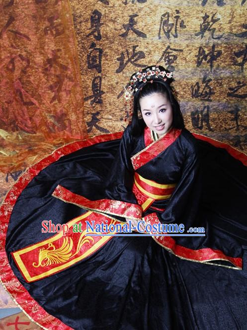 Traditional Chinese Phoenix Empress Wedding Dress