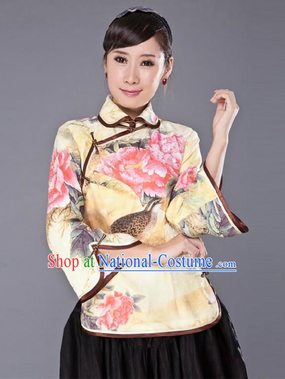 Traditional Chinese Minguo Blouse for Women