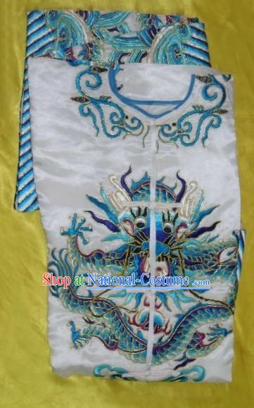 Chinese Beijing Opera Dragon Costume and Hat for Men