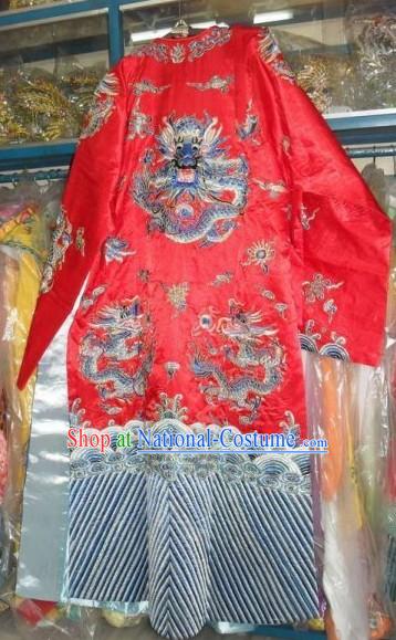 Chinese Beijing Opera Embroidered Dragon Costumes