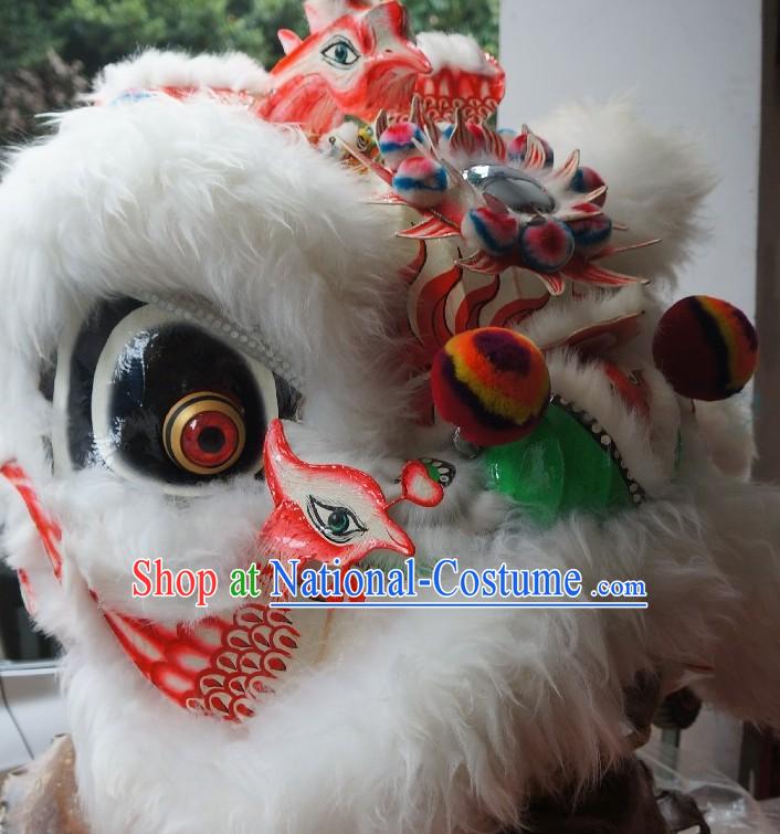 Supreme Chinese Handmade Phoenix Lion Dancing Costume Complete Set