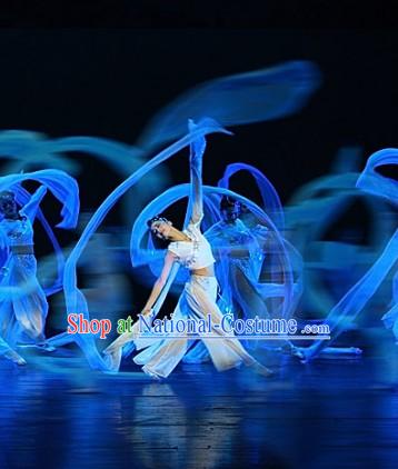 Chinese Classic Water Sleeve Dance Costumes